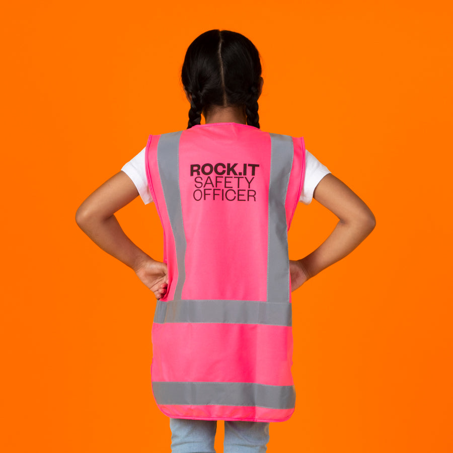 Vis Vests Personalised High Vis Kid's Hi-vis Vest Set (set Of